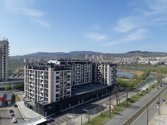 Жилищен комплекс „Панорама Парк“, заснет отвисоко